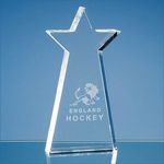 17cm Optical Crystal Statue Star Award