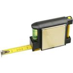 Measuring tape 2m spirit level memo pad and ball pen