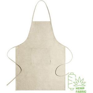 Kitchen apron - 100% Hemp Fabric