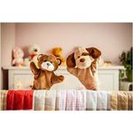 Plush teddy bear hand puppet  Ripley