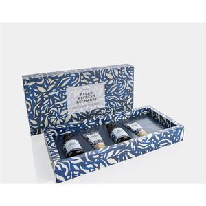 The Gift Label Deluxe Gift Box - Relax Refresh Recharge