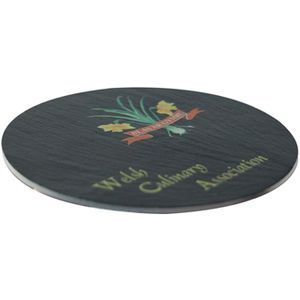 Round Slate Coaster (8.25cm)