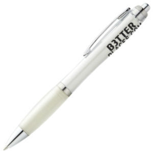 Bullet Nash ballpoint pen coloured barrel and grip