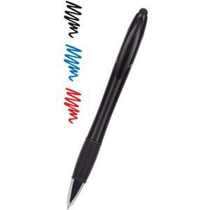Ball pen touch pen with multicolour ink