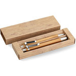Bamboo Pen And Pencil Set