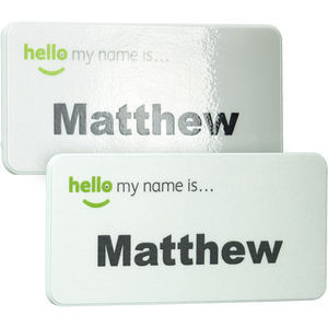 Eco + Antimicrobial Name Badge