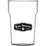 Reusable Nonic Beer Glass (284ml/10oz/Half Pint) - Polycarbonate