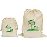 Top Drawstring Cotton Pouch