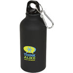 Bullet Oregon 400 ml matte sport bottle with carabiner
