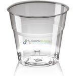 Disposable Plastic Tumbler (160ml/5.6oz) - Crystal Polystyrene