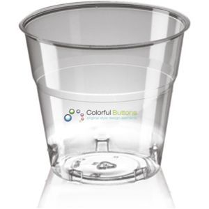 Disposable Plastic Tumbler (160ml/5.6oz) - Crystal Polystyrene
