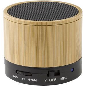 Bamboo wireless speaker
