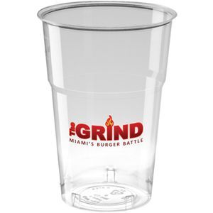Disposable Plastic Tumbler (300ml/10oz) - Crystal Polystyrene