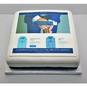 96 Portion Square Cake