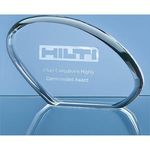 16.5cm Optical Crystal Sunset Award
