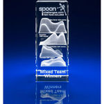 Crystal Glass Challenge Award or Trophy