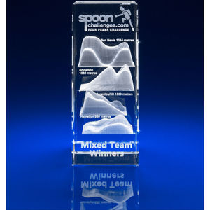 Crystal Glass Extreme Sports Awards & Trophies