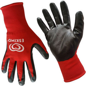 Nylon Work Gloves with Nitrile Coating