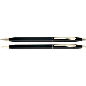 Cross Century Classic Black Ball Pen / 0.5mm Pencil Set