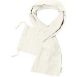 Organic cotton scarf