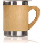 Bamboo travel mug 250 ml (10.5x8 cm)