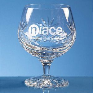 400ml Blenheim Lead Crystal Panel Brandy