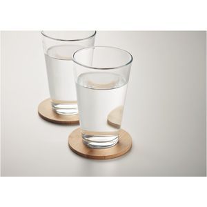 Set Of 6 Bamboo Coasters