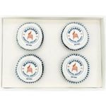 Iced Filled Cupcake Giftbox - 4 Pack