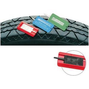 Tyre Tread Depth Gauge Keyring (Plastic)