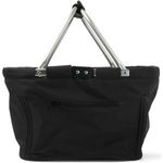 Foldable shopping basket