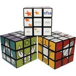 Rotating puzzle cube