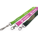 20mm Flat Polyester lanyard