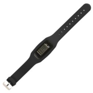 Wristband with pedometer