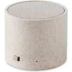 3W Speaker In Wheat Straw/ABS