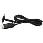 Charging and synchronization cable phone stand