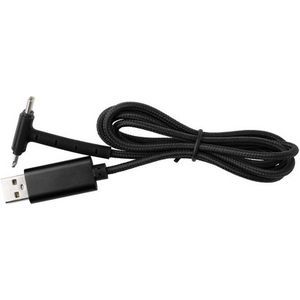 Charging and synchronization cable phone stand