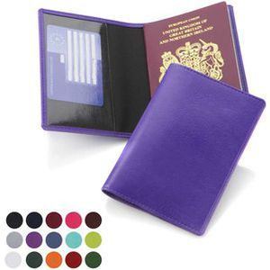 Belluno Pu Economy Passport Wallet Colour Collection