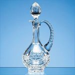 0.5ltr Lead Crystal Panel Claret Jug