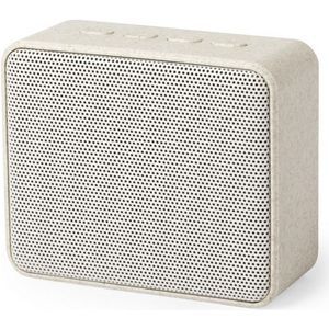 Wheat straw wireless speaker 3W (8.6x7.2x3.9 cm)