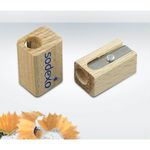 Green & Good Single Pencil Sharpener - Sustainable Timber