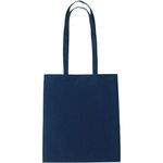 3oz Premium Dyed Cotton Shopper Bag in Navy