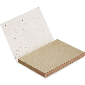Grass/Seed Paper Memo Pad