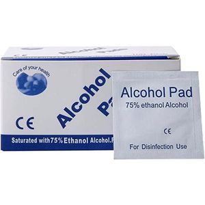 Disposable Alcohol Wipes (10s) - no branding