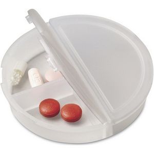 Pill box with 3 compartments