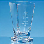 22.5cm Handmade Tapered Footed Vase