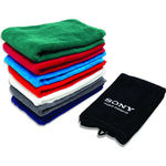 Velour Embroidered Tri Fold Golf Towel