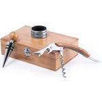 Bamboo wine set 3 pcs