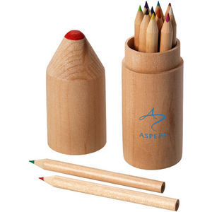 Bullet Bossy 12-piece coloured pencil set