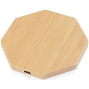 Bamboo wireless charger 5W (10x1 cm)
