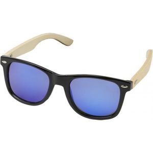 Avenue Taiy rPET/Bamboo mirrored polarized sunglasses in gift box